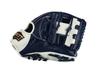 ZETT Soft Baseball Glove Fine Play All Round Black X Gray Right Pitch Size: 4 BRGB35520Z