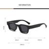 Small Sunglasses Rectangle Thick Frame Square Sun Glasses Men'S Black Blue Ladies Sun Shades Uv400 Unisex Eyewears