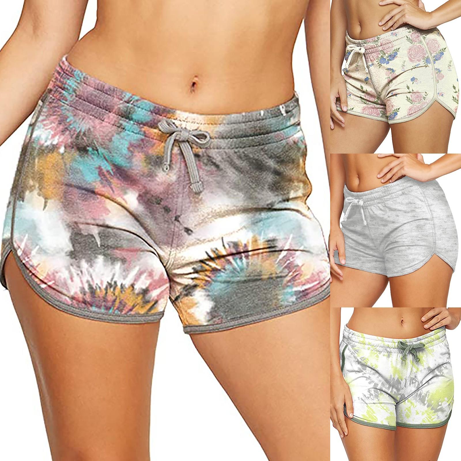 

Folulus женские повседневные модные свободные брюки для йоги со шнурком, спортивные шорты для бега