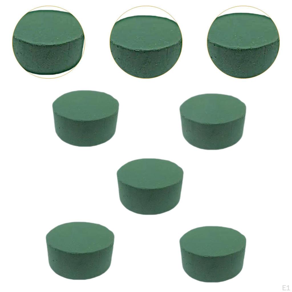 5 Stück Grüner Steckschaum, Pflanzenschaum für Club Geburtstag Hotels Frischblumendekoration