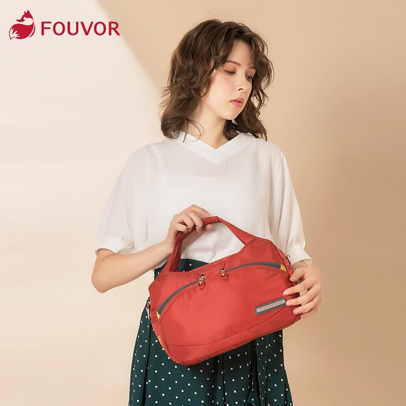 Fouvor 2022 Fashion Oxford Handbag For Women Nylon Large Capacity Canvas  Bag Female Shoulder Messenger Bag 2587 -10