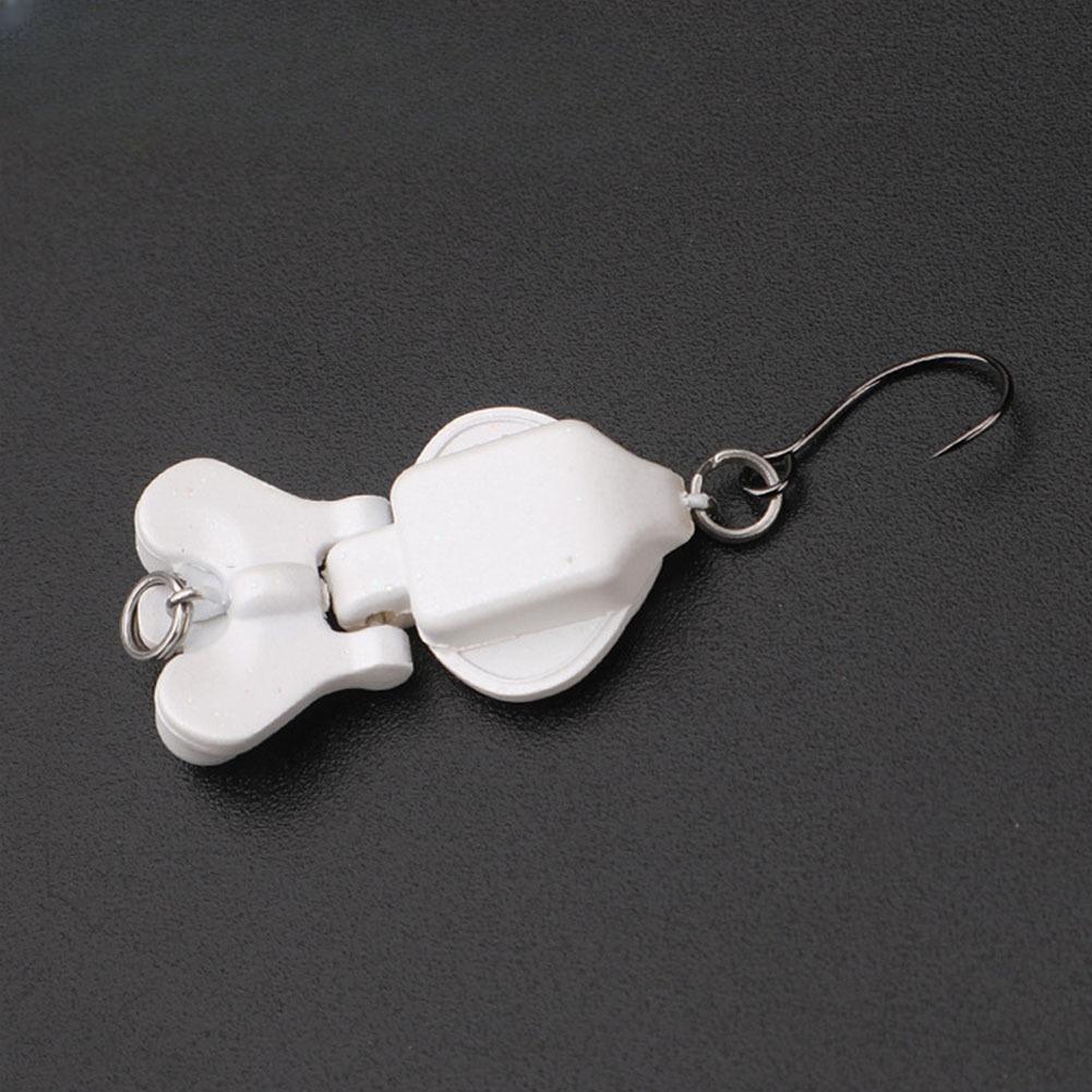 1Pc Outdoors Durable 2g2.9cm/6g4.2cm 3D Fishing Lure Metal alloy Two sections Sea Fishing Tackle Jigging Wobblers ArtificialBait
