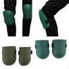 2 Pair Construction Knee Pads Leg Equipment Dark Green