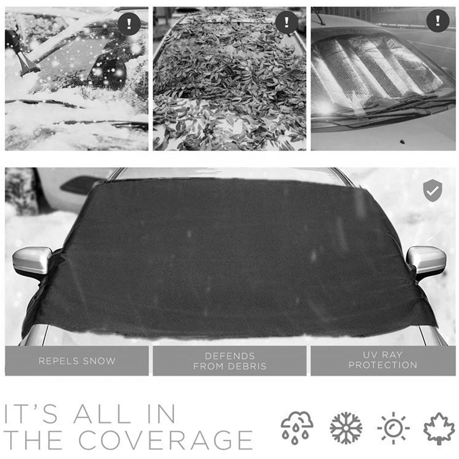 Чехол на лобовое стекло Зимний чехол на лобовое стекло автомобиля Защита от льда Лобовое — фото 6