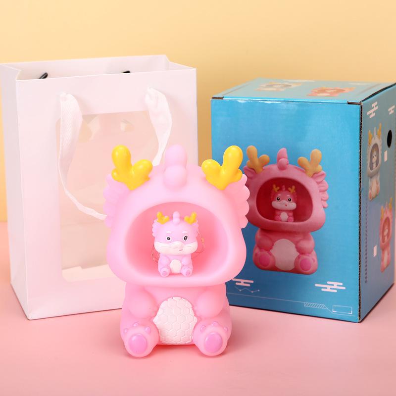 Astronaut Night Light Piggy Bank - Graduation & Birthday Gift for Boys