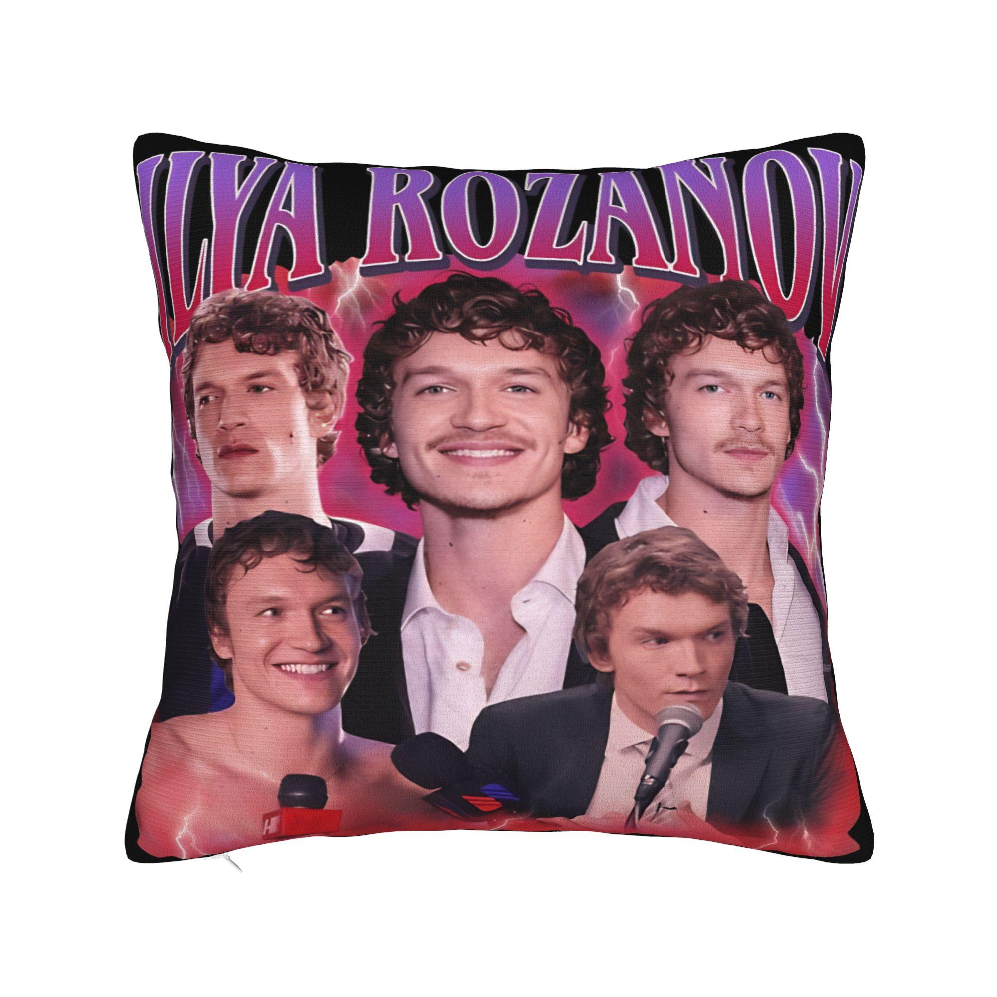 

Heated Rivalry Pillow Case Ilya Rozanov Custom Pillow Cover For Couch Sofa Bedroom Novelty Pillowcases 30cmx30cm