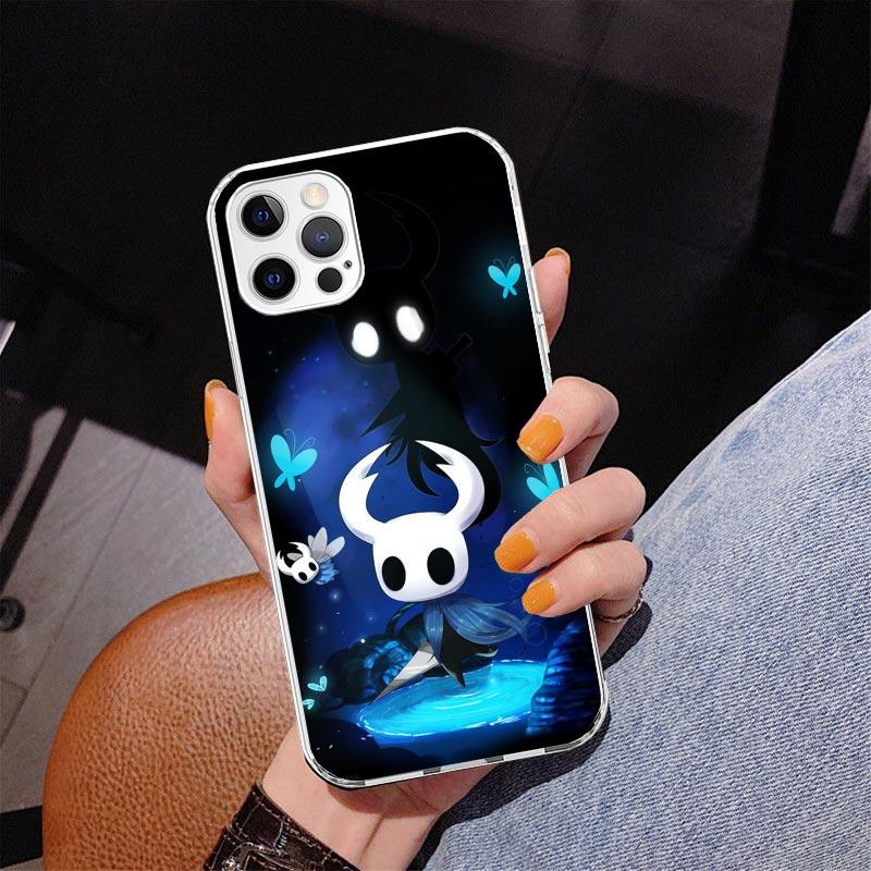 Hollow Knight Cartoon Phone Case For iPhone 17 Air 16 Pro Max 16E 15 + 14 Plus 11 12 13 Mini 7 8 SE Gift Print Cover Fundas 17 A