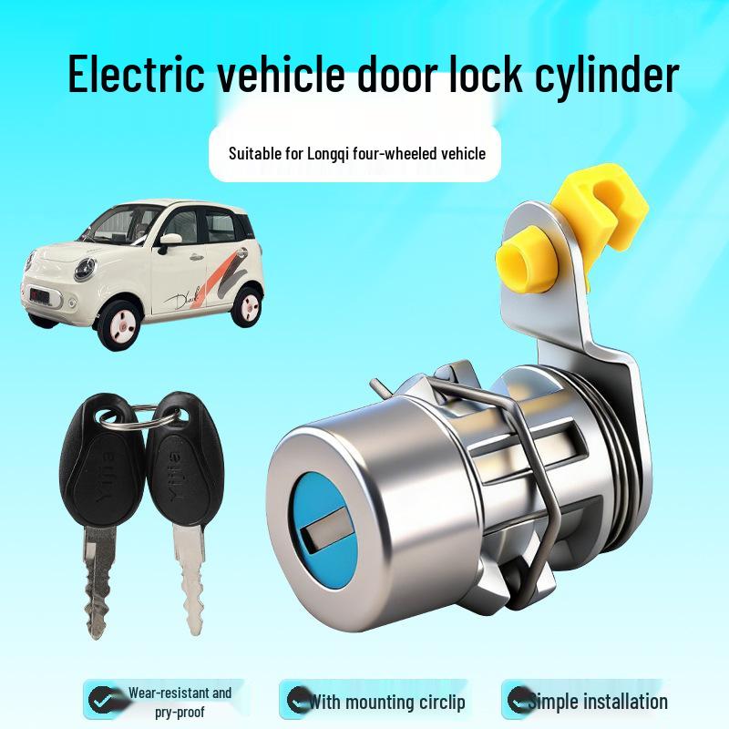 Neue Energie Longqi Elektrofahrzeug Vordertür Griff Schlosszylinder