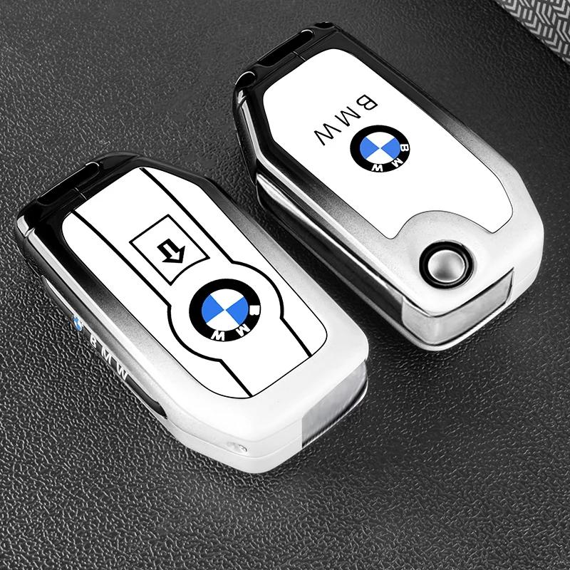 LLTXS1 Car Sticker Zinc Alloy for BMW R1200RS F900xr R1250gs C400gt K1600gt R1200GS Lc R1200RT Motorcycle Key Case Cover Accessories