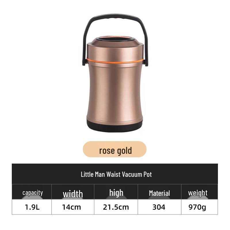 Shengjia 304 Stainless Steel Vacuum Insulated Multi-Layer Lunch Box