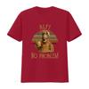 Alf Alien No Problem Vintage T Shirt Funny For Unisex And Unisex Vintage Stylish Homme Breathable Designer Clothes