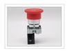 LA155P-BS542 Emergency Stop Button Switch, Thickened Copper Parts, Silver Contacts, 22MM Hole