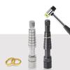 Ring Enlarger Stick with Rubber Hammer Ring Mandrel Sizer Expander Finger Wedding Band Sizer Tool for Jewelry Making