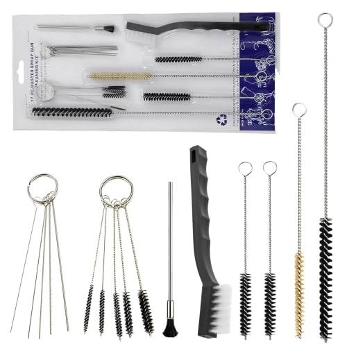 fogman Airbrush Cleaning Cleaner Maintenance Gun Cleaner Cleaning Set of 17