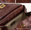 JWPEI Lucia Genuine Leather Women's Buckle Crossbody & Shoulder Pillow Bag 2025