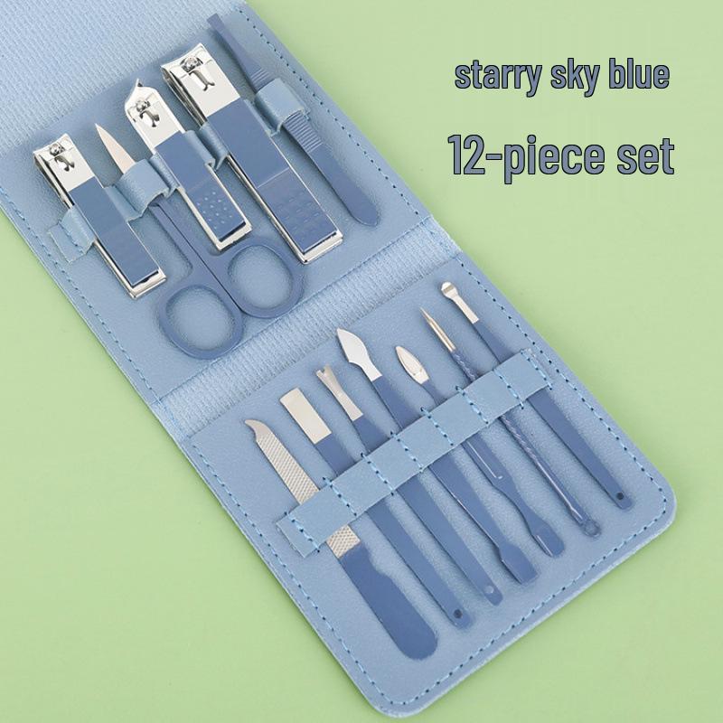 16-Piece Unisex Manicure & Pedicure Nail Clipper Set