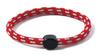 Takumi Static Prevention Wristband Red Beige Wrist Circumference Approx. 17.5cm
