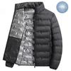 Men Winter White Duck Down Jacket Warm Thick Windproof Waterproof Puffer Jacket Hooded High Quality Ultralight Down Jacket Male