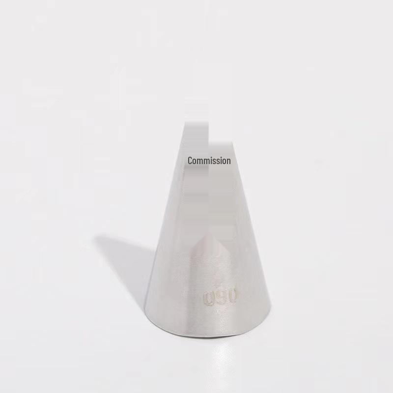 Small Stainless Steel Korean-Style Ruffle Piping Tip Set for Baking