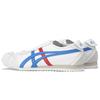 ONITSUKA TIGER Dentigre Płócienne Trwałe Buty Skate Niskie Unisex Trampki Niebiesko-Białe 1183B258-100