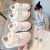 Kids White Mesh Sneakers Girls Boys Breathable Soft Sole Casual Shoes Fall