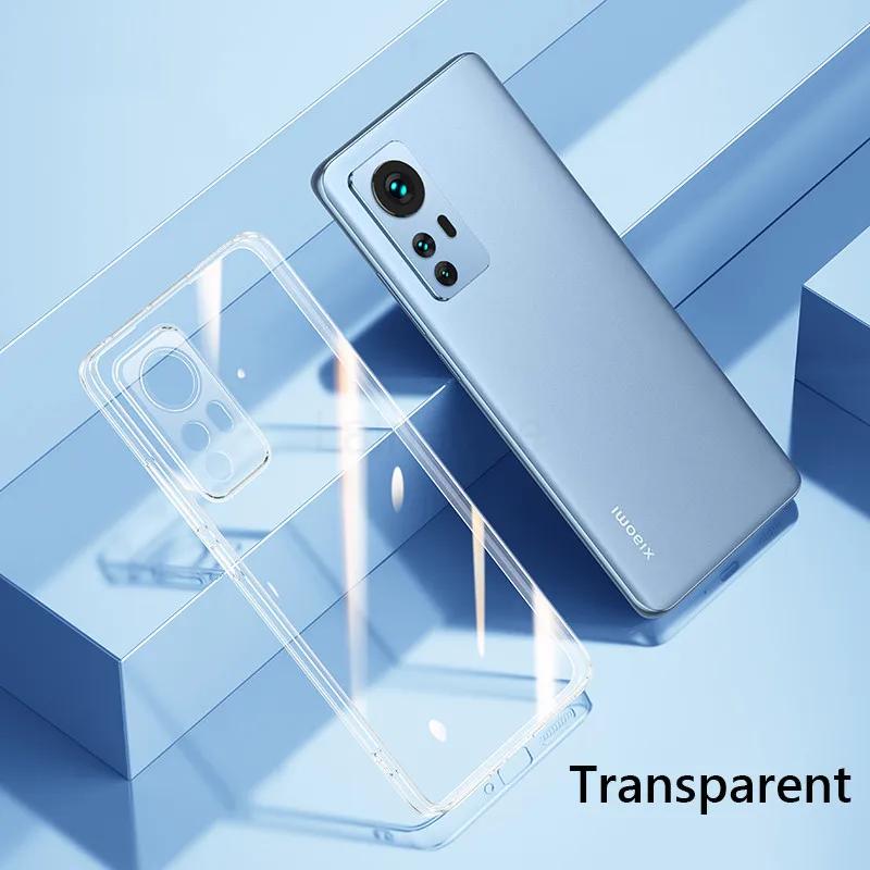 Case For Xiaomi 12 5G Luxury Plating Soft Clear Back Cover For Xiaomi 12 Pro 14 13 Pro 12T Pro 12S Pro 12X Xiaomi12X Phone Case