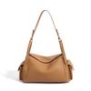 Fashion women's bag summer lazy wind Korean high-end single shoulder armpit bag commuter leather women's large-capacity handbag
