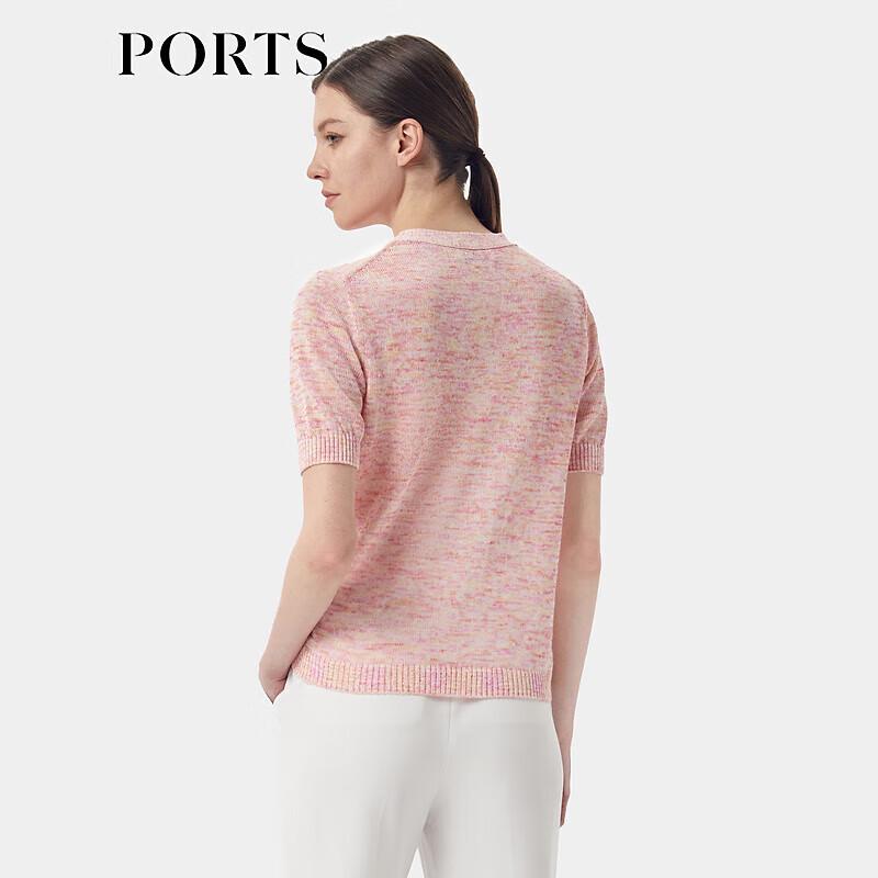 Ports Women's Short Sleeve Knit Cardigan
