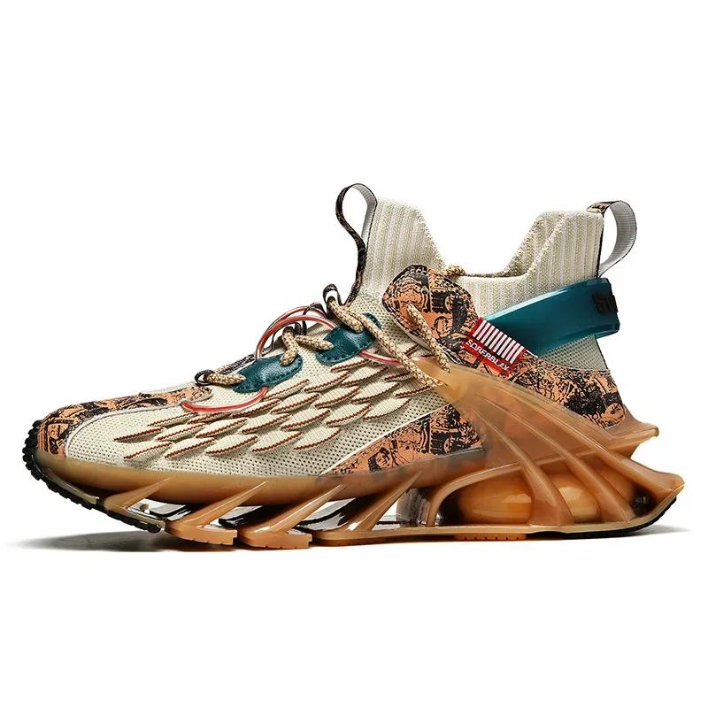 Fashion New Fashionable Men's Sneakers Trendy Versatile Casual Board Shoes Outdoor Lightweight Breathable Sports Running Shoes
