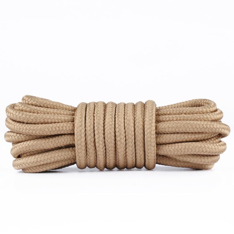 New Durable Unisex Outdoor Sports Laces Solid-Color Round Shoelaces High-quality Shoelace for Sneakers and Boots 1Pair/3Pair