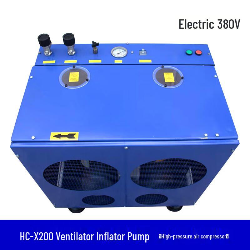 High-Pressure Air Compressor for SCBA & Diving Tanks