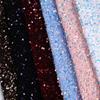5mm Velvet Sequin Fabric Sequined Embroidered Fabric for Bags Dresses Stage Costumes Wedding Gowns and Formal Wear