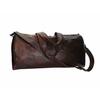 Weekend Luggage Overnight Leather Waxed Bag Genuine Travel Men Duffle Vintage