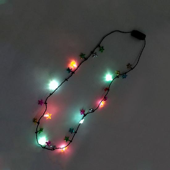 Dreidimensionale LED-Lichtkette Leuchteffekt Bunte Weihnachtsstern-Lichtkette Dekoration für Festival