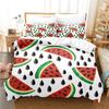 Dropship Soft Duvet Cover Set 3D Print Watermelon Lemon Home Textile Bed Warm Comforter Set King-Sized Dimensionsd Dimensions Comfortable Quilt