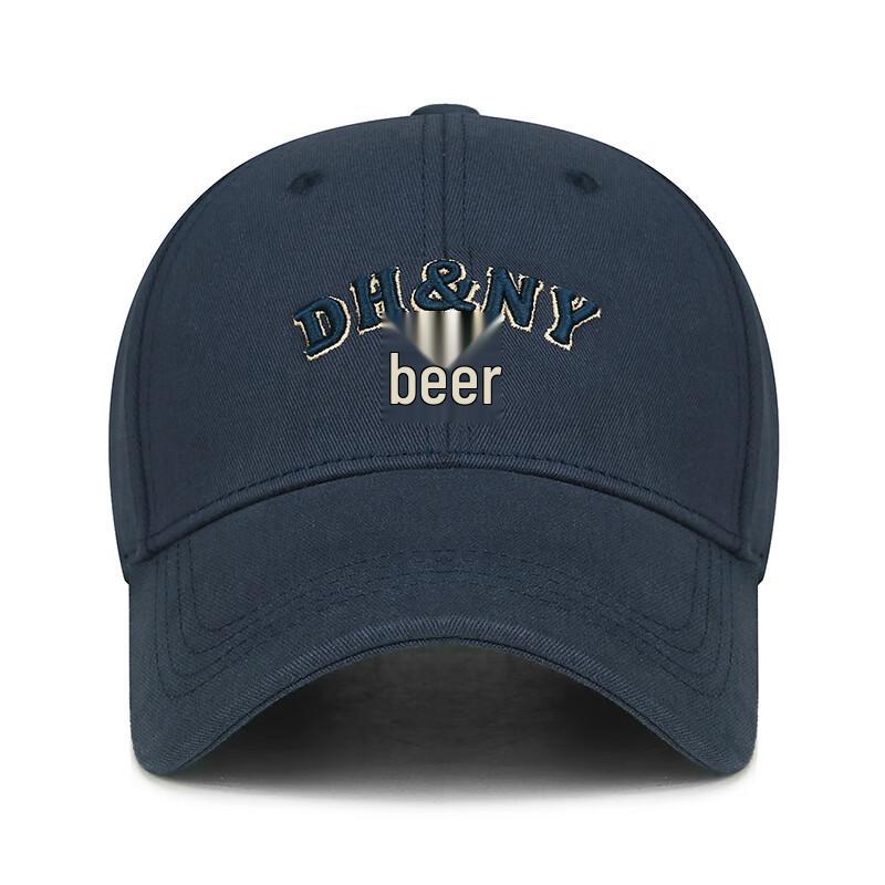 Zhen Yue Qi Letter Embroidered Curved Brim Baseball Cap