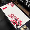 Gelbe Große Mausmatte Sakura Mauspads Große Gamer Schreibtischmatte 40x90cm Gummi Tastaturmatten Große Schreibtischmatte Beste Mauspads Mit Verriegeltem Rand
