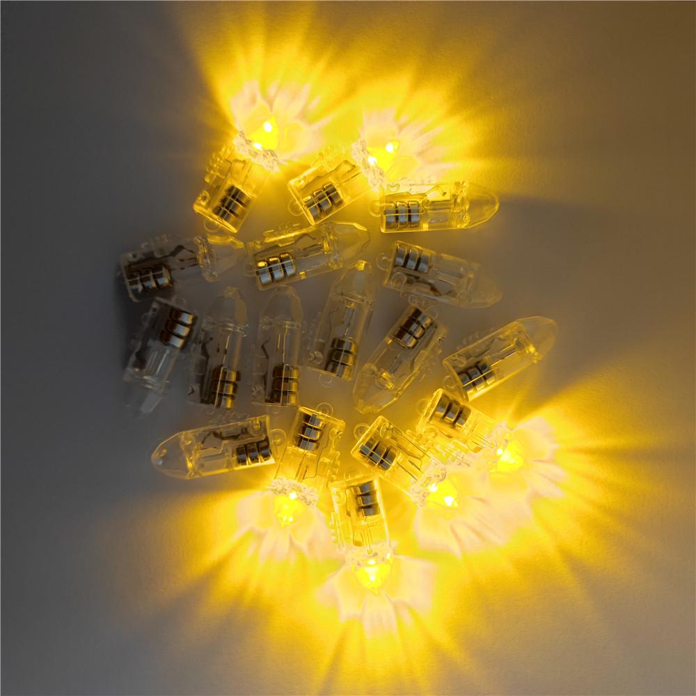 Mini Flashing Colored Light Strip with Hanging Hole for Holiday Decoration