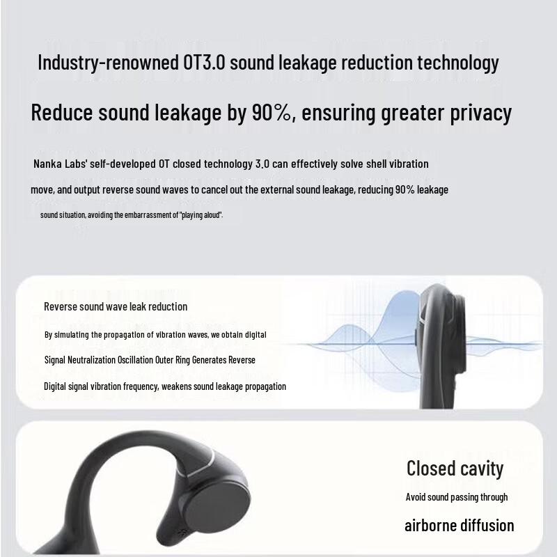 NANKAI Runner Pro4S Bone Conduction Sports Headphones