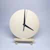DIY Wooden Dial Wall Clock: Round Wood Board for Kids' Painting & Crafting