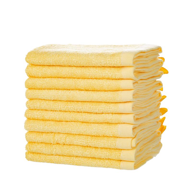 10Pcs Bamboo Baby Washcloths Soft Newborn Bath Towels Absorbent Face Wash Cloths Multiuse Kitchen Bathroom Cleaning Wipes