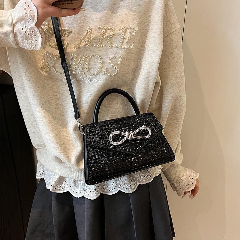 Gentle fashion simple temperament handbag summer new versatile shoulder messenger bag small square bag women