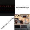 Boat Car Marine Rocker Switch Panel Overload Protection Waterproof LED Switch Panel DC12/24V ON-OFF Aluminium Switches
