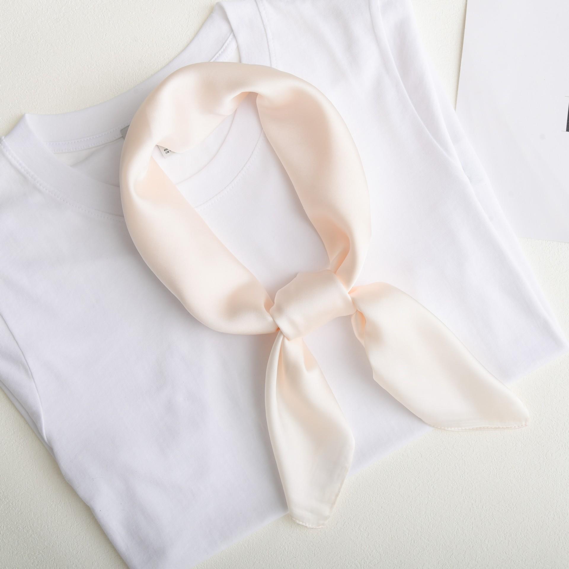 Женские Модные Повседневные Минималистичные Шарфы Разных Однотонных Цветов Квадратные Шарфы Ежедневные Минималистичные Шарфы Квадратные Шарфы