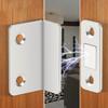 Magnetic Door Catch Latch -Invisible Strong Adhesion, Drill-Free Mount, Seamless Release- Ideal for Cabinets, Sliding Doors