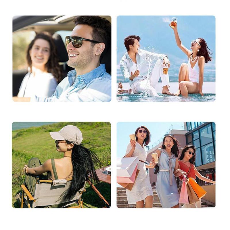 TR90 Anti-Glare Cat Eye Sunglasses -0.5 To -6 Diopters UV400 Prescription Sun Glasses For Women Outdoors