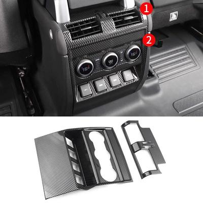 Land Rover Defender Armrest Box Rear Vent Decorative Kick Plate (Models 2020-2025)