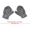 1 Pair Baby Mittens Exquisite Comfortable Children Mitten Girls Boys Winter Clothes Accessory Hand Cover for Outdoor Wearing