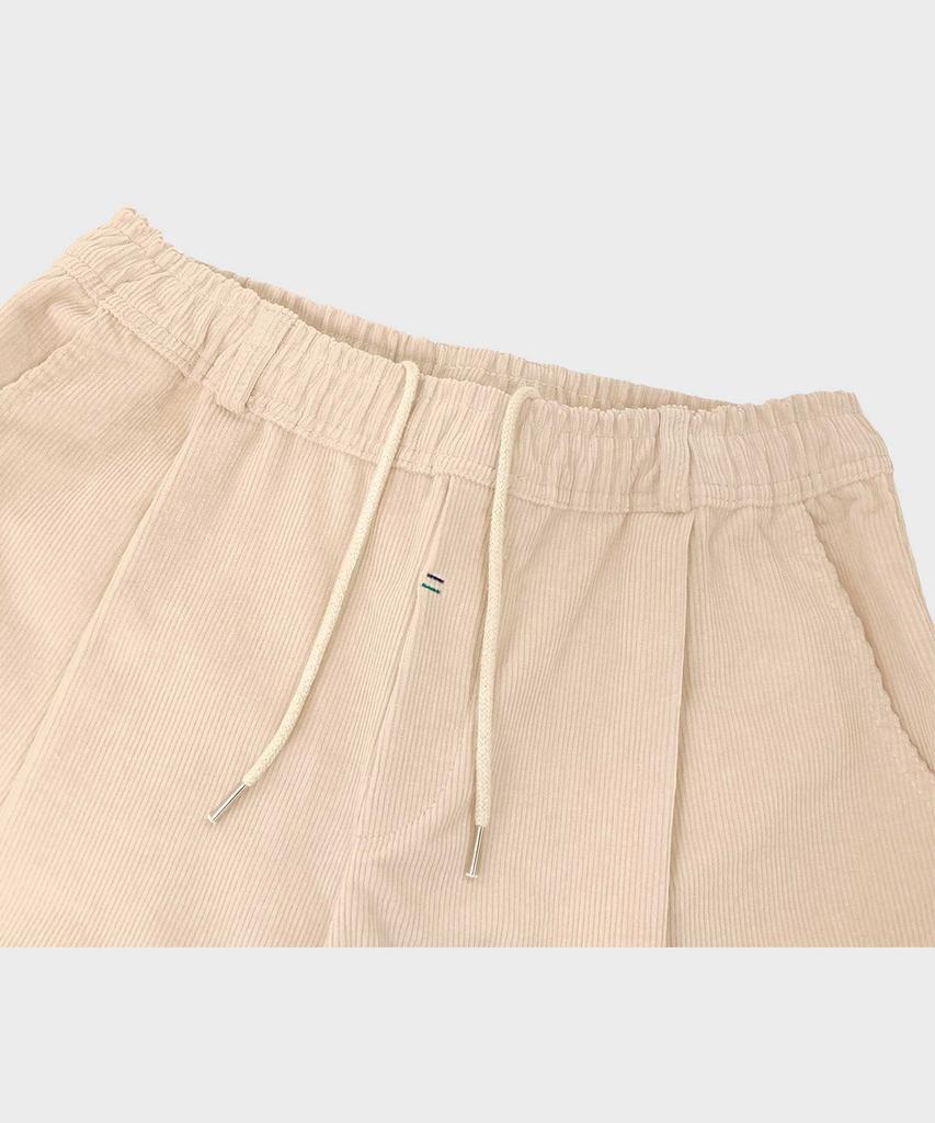 FFEFF STUDIO Corduroy Wide Elastic Pants (Ivory)