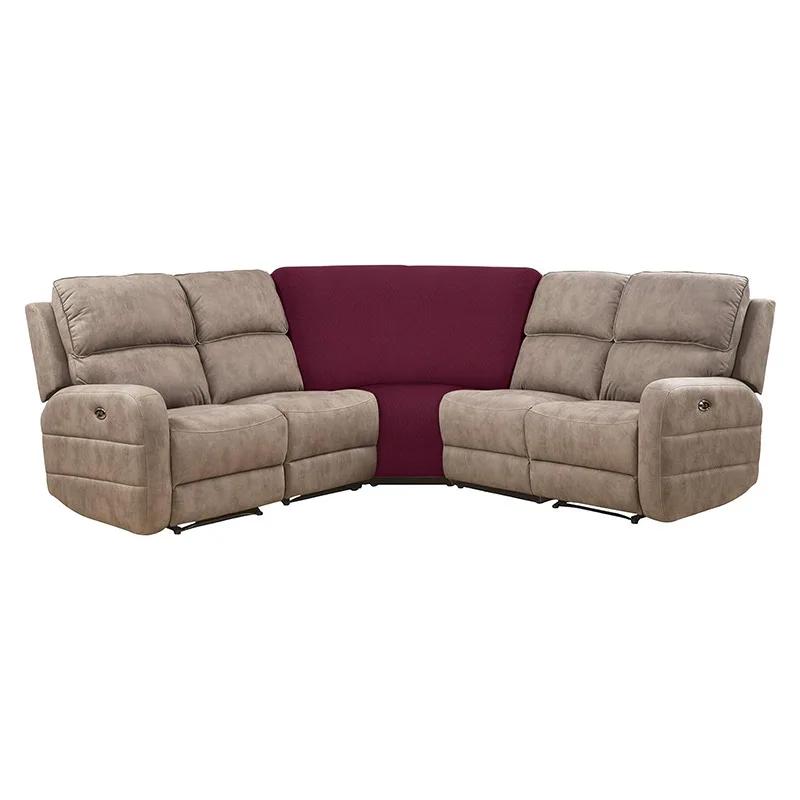 Corner Sofa Cover Stretch Corner Couch Cover Furniture Protector for Living Room L Shape Slipcover Couch Additional Seat